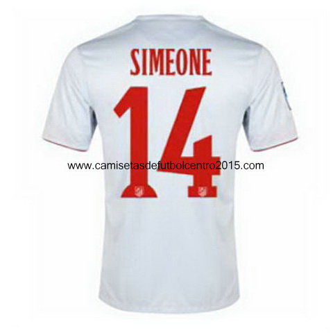 Camiseta Simeone del Atletico de Madrid Segunda 2014-2015 baratas